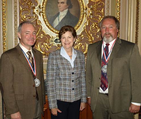 Sen. Shaheen with 2013 Principals of the Year